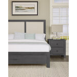 Custom Express Cal King Upholstered Bed-pebble - Image 6