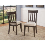 Napa 7-piece Dining Set(table, 2 Upholstered & 4 Side Chairs) - Image 4