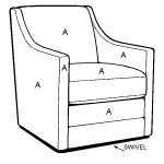 2443 Swivel Chair