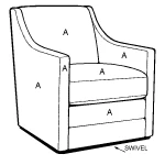 2443 Swivel Chair