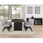 Magnolia 5-piece 80-96″ Dining Set With Side Chair - Image 3