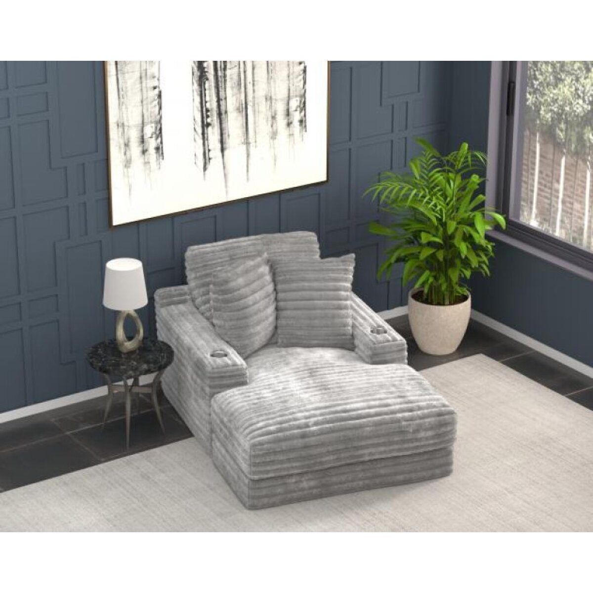 aa6f8e7a3e1b0e684a49fb1f33129865 Comfrey 3045 Chaise - Image 1