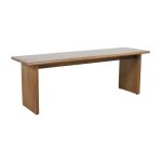 Burke Solid Wood Slab Bench - Image 4