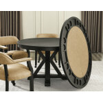 Rylie 6-piece Game Dining Set, Black Finish - Image 16