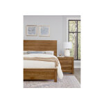 Crafted Cherry Bedroom by Ben & Erin Napier Ben's Plank Bed - Image 3