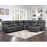Provo 6-piece Dual-power Chaise Sectional