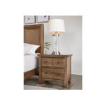 Cool Farmhouse NIGHT STAND - 2 DRWR - Image 3