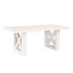 Magnolia Table Base, White