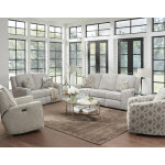 City Limits Power Headrest Double Reclining Sofa - Image 4