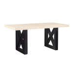 Magnolia Counter Table Base, Black