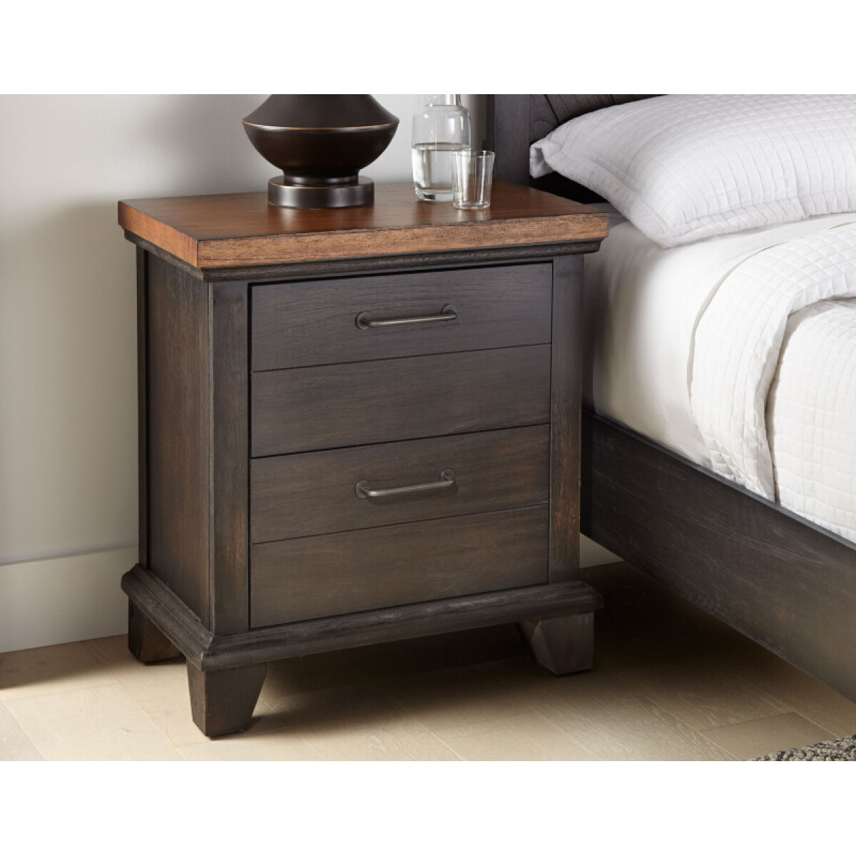 b13170baf5a6985ffda69548e0bd5acb Bear Creek Nightstand, Brown - Image 1