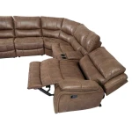 Lehi 6-piece Manual Reclining Sectional - Image 6