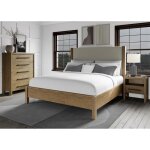 Davie King Upholstered Bed - Image 11