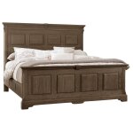Heritage King Mansion Bed With Decorative Rails