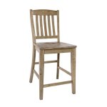 Carlyle Crossing Slatback Counter Stool (2/ctn)