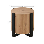 Darcie, End Table, Faux-wood - Image 7