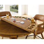 Rylie 6-piece Counter Game Dining Set, Natural Finish - Image 8