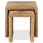 Woven Nesting Table - Image 8