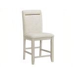 Garland 24″ Counter Stool, Greige Finish - Image 3