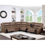Lehi 6-piece Manual Reclining Sectional - Image 2