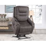 Brisbane Power Lift Chair W/three Heat Zones, Stone
