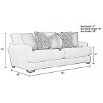 Ava 4498 Sofa w/USB Port - Image 21
