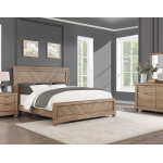 Montana Queen Bed, Sand