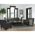 Collegedale Leather Loveseat - Image 4