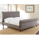 Swanson King Bed, Gray - Image 3