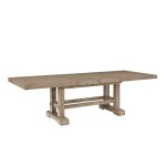 Napa 108-inch Dining Table With 2/18-inch Leaves, Sand - Image 15