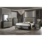 Radiance Black Pearl Bedroom Collection