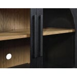 Magnolia 52-inch Round 5-piece Dining Set, Black - Image 12