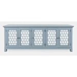 Isabella 86" Mirrored Accent Cabinet