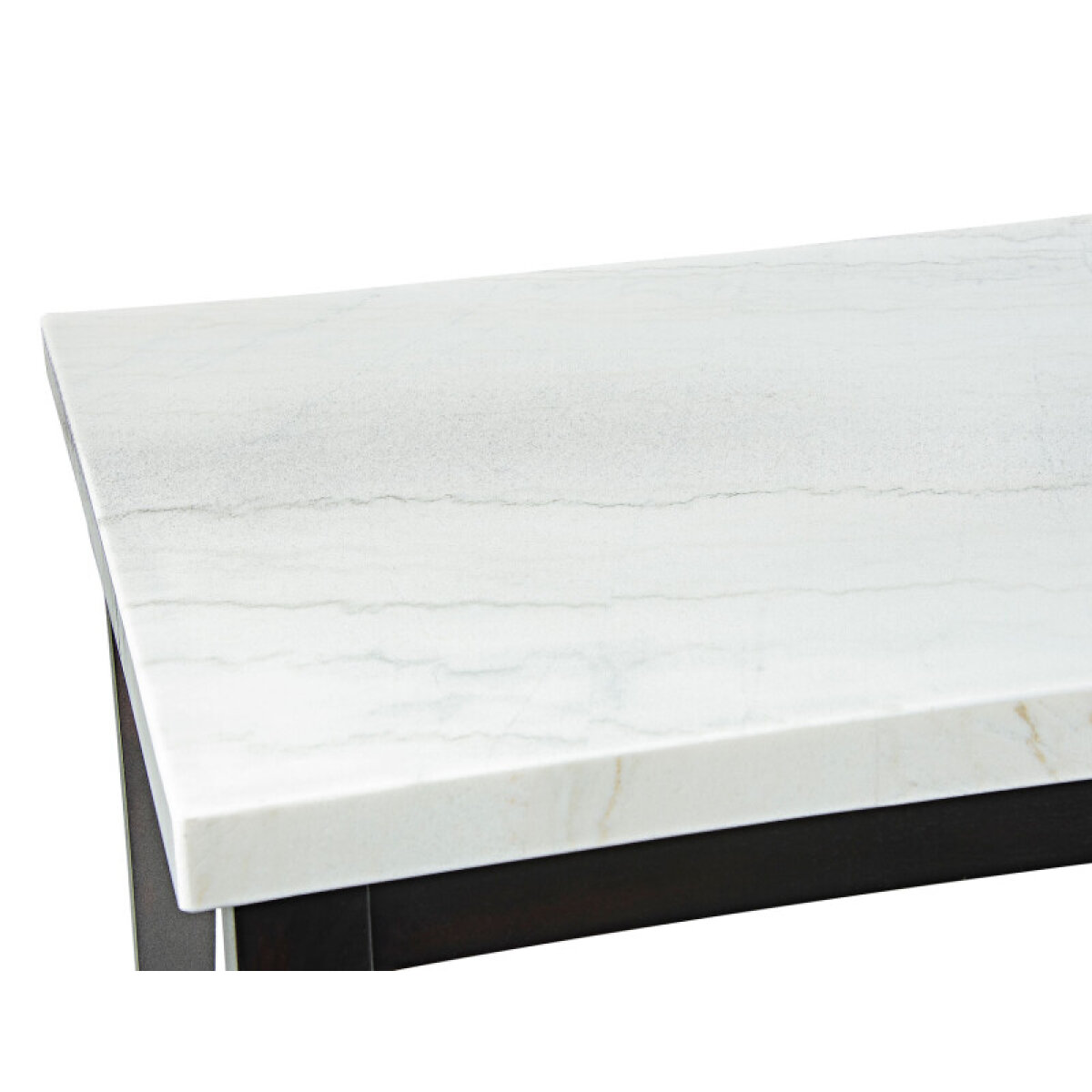Westby White Marble Top Dining Table – Doughty's Furniture & Mattress ...