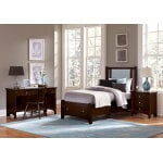Bonanza TWIN UPHOLSTERED STORAGE BED 3/3 - BLUE - Image 4