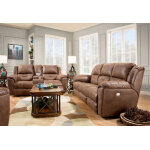 Pandora Double Reclining Loveseat - Image 6