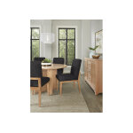 Crafted Cherry Dining By Ben & Erin Napier Uph Side Chair Black Fabric - 154-030E - Image 6