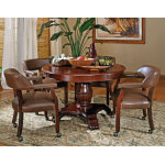 Tournament, Game Table And Chairs, 6-piece, Brown(table & 4 Side Chairs) - Image 9