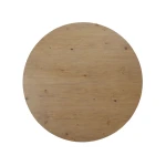 Aubrey 5-piece 54″ Round Dining Table Set, Driftwood - Image 9