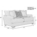Ava 4498 Loveseat w/USB Port - Image 19