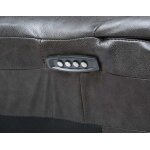 Denver Dual-power 6-piece Sectional, Charcoal - Image 10