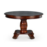 Tournament Game Table And Chairs, 6-piece, Black(table & 4 Side Chairs) - Image 5