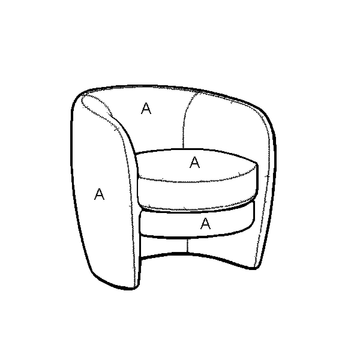 bebc5ec58a872719d6bfad04b2aa337c 2238-03 Chair - Image 1