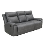 Gaston Sofa, Manual Reclining, Drop-down Console - Image 6