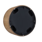 Colvin, 36″ Round Cocktail Table, Castered, Toffee - Image 7