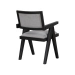 Magnolia Arm Chair, Black - Image 7