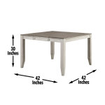 Abacus 54-inch W/18-inch Butterfly Leaf Counter Table - Image 7