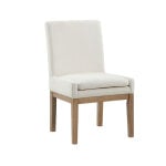 Aubrey 5-piece 54″ Round Dining Table Set, Driftwood - Image 13