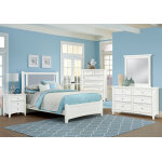 Bonanza UPHOLSTERED BED - BLUE - Image 3
