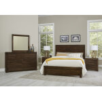 Crafted Cherry Bedroom by Ben & Erin Napier Ben's Plank Bed